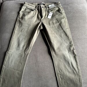 Men's Olive Jeans